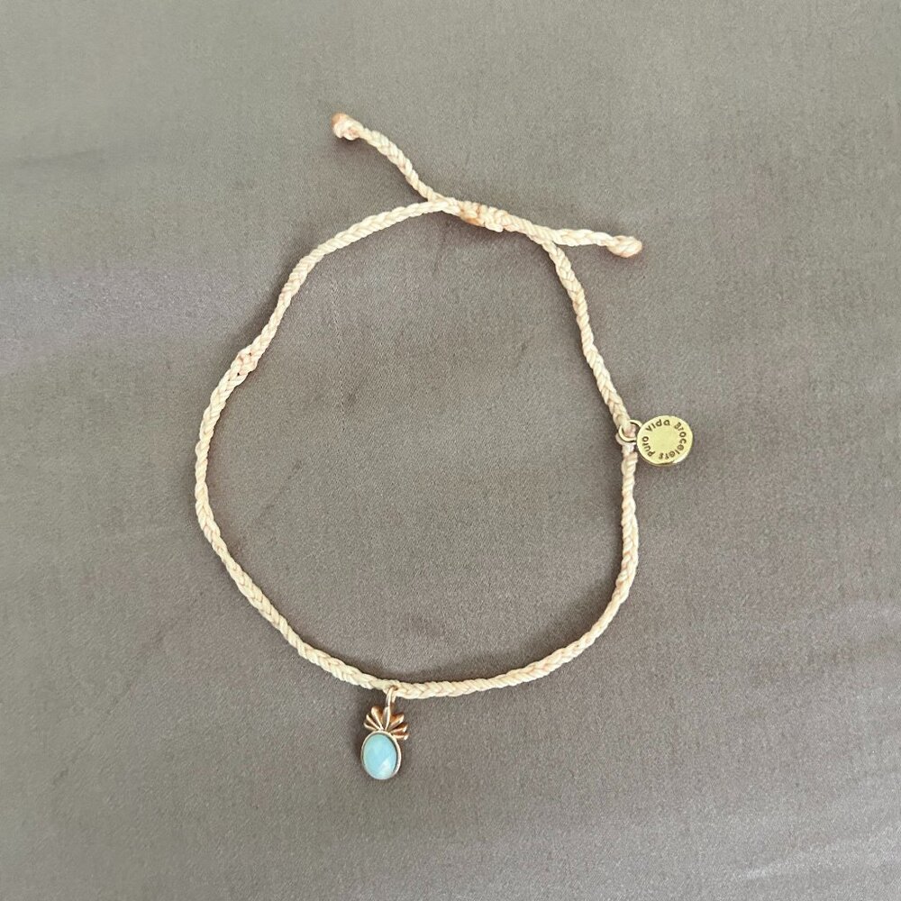Pura Vida Blue Pineapple Bracelet